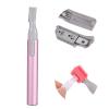 Electric Face Eyebrow Hair Body Blade Remover Trimmer, Portable Shaver for Eyebrows, Ears, Arms, Legs, Easy to Use, Convenient to Carry view 2