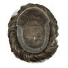 Mens Toupee Hairpieces For Men Hair Replacement System French Lace Front Natural Hairline Human Hair Piece Thin Skin PU Prosthesis Units For Man Hair Patch Wigs 7"x9" #430 Medium Brown Mixed 30% Gray view 4