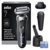 Braun Electric Shaver for Men, Series 7 7171cc, Wet & Dry Shave, Turbo & Gentle Shaving Modes, Waterproof Foil Shaver with Precision Trimmer, Space Grey, Holiday Gifts for Men view 1