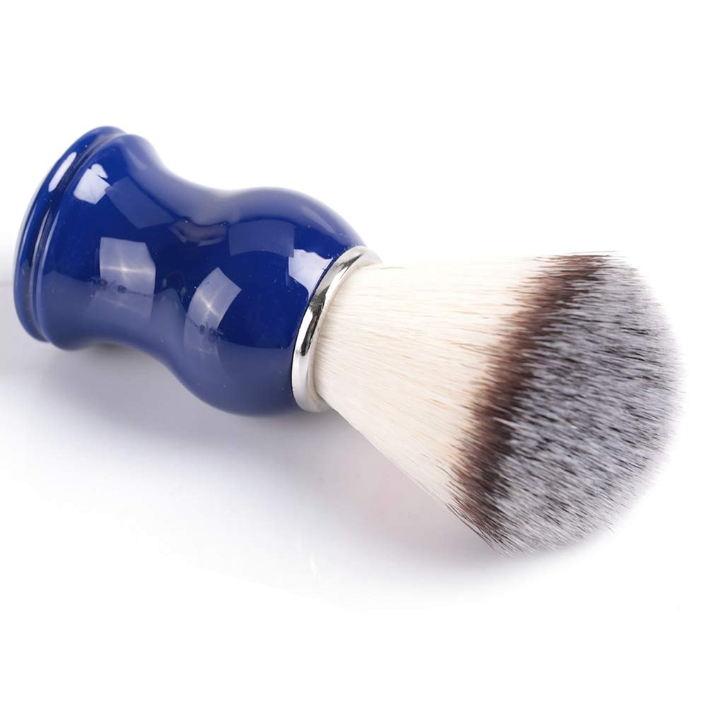BROLEO 2 Types of Shaving Brushes, Men's Shaving Brush, Mustache Shaving Brush, Beard Cleaning, Personal Use, Hairdressing Use (#1)