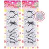 16 Pcs 20mm Hair Ties Hair Accessories for Girls Double Striped Hair Ties with Balls Bubble Twinbead Ponytail Holders (Clear) view 1