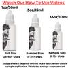 Anti-Aging Beard Oil for Men | Premium, Designer-Inspired Scents | 11 Natural Oils, Plant Retinol, Castor Oil for Growth | Masculine Luxury (Erus,Guilty Black) 2-0.5oz=1oz Sample Pack view 3
