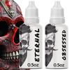 Anti-Aging Beard Oil for Men | Premium, Designer-Inspired Scents | 11 Natural Oils, Plant Retinol, Castor Oil for Growth | Masculine Luxury(Eternal,Obsessed) 2-0.5oz=1oz Sample Pack view 1