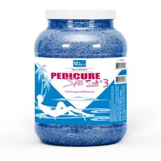 Bebeauty- Detox Foot Soak Pedicure and Bath Fine Salt, Mint, and Eucalyptus, 128 Oz - Made with Dead Sea Salts, Argan Oil, and Essential Oil - Hydrates, Softens, and Moisturizes. (Peppermint #3)