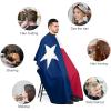 Texas State Flag Adult Barber Apron Print Hair Cutting Cape Hair Stylist Gown Hairdresser Styling Capes view 3