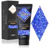 Body Glitter Gel, Face Glitter Gel,Hair Glitter, Holographi Sparkling Glitter Gel for Makeup, Chunky Glitter Concerts Music Festival Rave Mardi Gras Accessories, Cosmetic Glitter Makeup view 1
