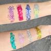 Body Glitter Gel, Face Glitter Gel,Hair Glitter, Holographi Sparkling Glitter Gel for Makeup, Chunky Glitter Concerts Music Festival Rave Mardi Gras Accessories, Cosmetic Glitter Makeup view 4