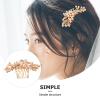 ABOOFAN Bridal Hair Side Comb Rhinestones Elegant Wedding Hair Accessory for Women for Engagements Proms and Evening Events Lightweight Easy to Clip view 2