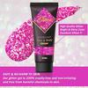 Face Glitter Gel, Holographic Body Glitter Gel for Hair, Body, Face, Lip, Eyeshadow, Sequins Glitter Face Paint, Chunky Glitter for Makeup, Sparkling Glitter Makeup for Concerts Music Festival Rave view 3