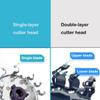 SH98/72 Head Shaver Replacement compatible with Philips Norelco S9000 Prestige Replacement Blades for Philips electric Shaver Series 9000 Prestige SP9800, SP9820, SH98 replacement shaving heads,3Pcs view 2