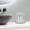 POPETPOP Cosmetic Organizer Small Makeup Holder Rotating Storage Vanity Dresser Accessory view 2