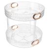 POPETPOP Cosmetic Organizer Small Makeup Holder Rotating Storage Vanity Dresser Accessory view 3