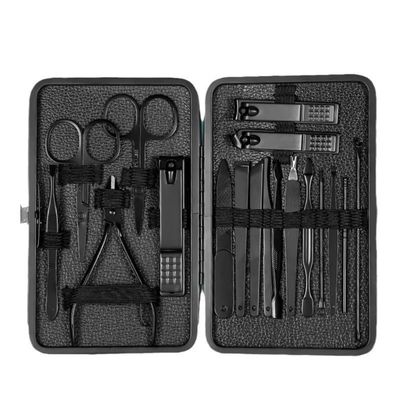 Black Stainless Steel Nail Clipper Set