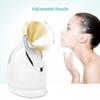 EZBASICS Facial Steamer Ionic Face Steamer for Home Facial, Warm Mist Humidifier Atomizer for Face Sauna Spa Sinuses Moisturizing, Unclogs Pores, 1 Pack + 5 Stainless Steel Skin Kit Golden Yellow view 4
