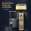 Layhou 3-in-1 Electric Reciprocating Shaver Nose Hair Trimmer Vintage Barber Clippers view 4