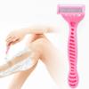 2 Pcs Face Body Spa Shave Razors for Women Hair Removal, Pack Portable Travel Razors for Women, Bikini Trimmer, Lady Manual Shaving Armpit Hair Knife Non-Slip Set for Travel Carry view 3