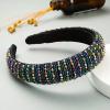 Wvapzxx Crystal Headbands Girls Shiny Luxury Rhinestone Hair Band Diamond Hair Hoop Pearl Hair Accessories For Women Headband view 1