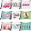 Shinylin 18 Pieces Golf Gift for Women Golfers Cosmetic Bags 9 Styles Makeup Bag Bulk Zipper Pouch Travel Toiletry Bags Purses Organizer Case for Ladies Girls Golfers Lover Player Accessories view 1