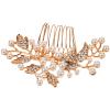 Beavorty Rhinestone Hair Comb for Weddings Side Comb Lightweight Decorative Hair Accessory for Anniversaries and Special Occasions view 1