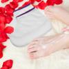 POPETPOP Wax Bath Liners, 1 Pair Plastic Socks Paraffin Baths Gloves Hand Foot Covers Pedicure Bags for Moisturizing Feet Thermal Hot Wax view 2