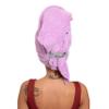 Curly Girl Microfiber Hair Towel Wrap for Women, 41" x 31" Large Quick Dry Hair Towel, Secure Fit with Elastic Strap, Anti-Frizz Hair Plopping Wrap for Long, Thick Hair view 1