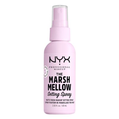 NYX PROFESSIONAL MAKEUP Marshmellow Makeup Setting Spray, Matte Setting Spray Mist for 16HR Make Up Wear - Long-Lasting, Vegan Formula