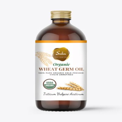 USDA Certified Organic Unrefined Extra Virgin Wheat Germ Oil (16 oz)