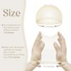 12 Pcs Transparent HD Wig cap, Transparent HD Wig cap, Sheer Wig cap HD, Thin cap for Lace Wigs, view 2