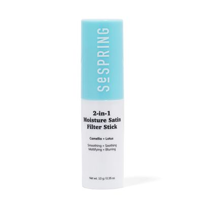 2-in-1 Moisture Satin Filter, Formulated with Camellia and Lotus, Korean Skincare, Clean Beauty, Vegan, Cruelty Free, and Paraben Free