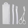 Beginner's Eyebrow Trimmer, 3 PCS/Set of Close Range Safety Type Anti Scratch Special Eyebrow Trimmers for Men and Women view 1