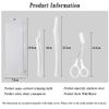 Beginner's Eyebrow Trimmer, 3 PCS/Set of Close Range Safety Type Anti Scratch Special Eyebrow Trimmers for Men and Women view 3