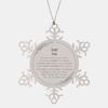 Inspirational Gigi Gifts, Ornament Gifts Gigi Snowflake Ornament Amazing Gifts for Gigi, for Gigi to My Gigi Remember, You're Capable of achieving Anything You Set Your Mind to. Never view 1