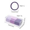 15Pcs High Elastic Hair Ties No Damage, Thick Hair Elastics Soft Hair Bands Scrunchies For Women, Girls Hair Rubber Bands-H-5.5cm(2.16inch) view 2