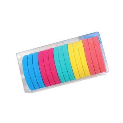 15Pcs High Elastic Hair Ties No Damage, Thick Hair Elastics Soft Hair Bands Scrunchies For Women, Girls Hair Rubber Bands-A-5.5cm(2.16inch)