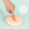 1 Pack 5 Inch Ultra Soft Washable Reusable Large Velour Loose Powder Puff Washable Round Sponge Puff for Face Body, Wet Dry Makeup Tool (skin color) view 3