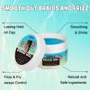 Braid & Loc Gel Good for Twist, Locs, Braids, Edge No Flake Extra Hold High Shine Braiding Gel & Edge Control Long Lasting for Locks, Cornrows Smooths & Tames Frizz 8.8oz (Tea Tree) view 3