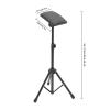 Portable Tattoo Arm Leg Rest Mobile Tattoo Work Station Big w/Adjustable Stand Pad Sponge Tattoo Armrest Stand Tattoo Cart Tattoo Stand for Beauty Salon Tattoo Equipment view 2