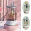 Ipalmay Makeup Brush Cleaner - Electric Makeup Brush Cleaning Machine, Automatic Cosmetics Brush Cleaning Tool & Dryer, Dust-proof Beauty Brushes Organizer, Multi-functional Gift for Women Mom Wife view 1