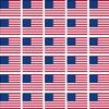 Womaha 30 Sheets America Flag Temporary Tattoos Fans Face Tattoo Stickers for Adults Kids Group Activity Props view 2