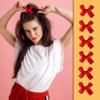 24 Pieces Mini Bowknot Hair Clips for Women Girls, Small Cute Bows Hair Ribbon Alligator Clips, Charming Hair Accessories for Every Occasion view 3