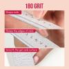 Makartt Nail File, 100/180 Grit 20 Pcs Nail Files for Natural Nails, Professional Strong Emery Boards for Nails Doubled Sides Washable Fingernail Files Manicure Tool Set view 3