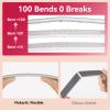 Makartt Nail File, 100/180 Grit 20 Pcs Nail Files for Natural Nails, Professional Strong Emery Boards for Nails Doubled Sides Washable Fingernail Files Manicure Tool Set view 4