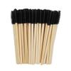 50 Pcs Eyelash Brushes Disposable Wooden Mascara Wand Eye Lash Eyebrow Applicator Eyelash Extension Brush Wand Cosmetic Makeup Brushes view 1