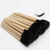 50 Pcs Eyelash Brushes Disposable Wooden Mascara Wand Eye Lash Eyebrow Applicator Eyelash Extension Brush Wand Cosmetic Makeup Brushes view 3
