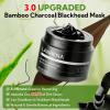 LANBENA Upgraded 2.0 Bamboo Charcoal Blackhead Remover Mask, 60 pcs Nose Strips, Peel off Face Mask Pore Whiteheads Cleanser Strawberry Nose Purifying, Deep Cleansing for All Skin Types, 30g/1.05oz view 4