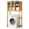 WPPTNSFY Space Saving Furniture Above the Toilet, Organizer on Washing Machine with 2 Shelves, Cabinet Tower on Toilet/Toilet, Bathroom Shelf with Internal Shelf 54/79X25X156CM view 1