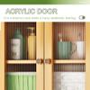 WPPTNSFY Space Saving Furniture Above the Toilet, Organizer on Washing Machine with 2 Shelves, Cabinet Tower on Toilet/Toilet, Bathroom Shelf with Internal Shelf 54/79X25X156CM view 4