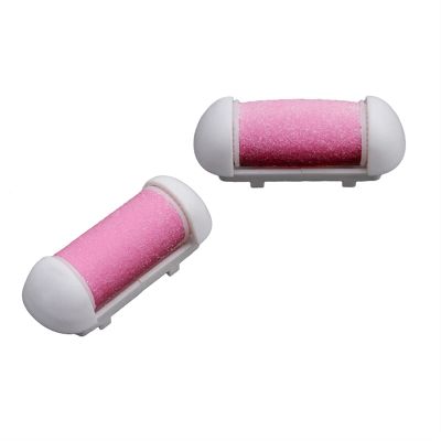 ZinNen RHAIYAN 2pcs Foot Rasp Heads Pedi Hard Remover Refills Replacement Rollers Compatible with Scholls File Feet Care Tool Specific (Color : Gold)