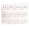 ulafbwur Ear Studs 12Pairs Metal Ear Studs Earrings for Piercing Machine Ear Piercing Tool Kit view 1