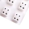 ulafbwur Ear Studs 12Pairs Metal Ear Studs Earrings for Piercing Machine Ear Piercing Tool Kit view 2